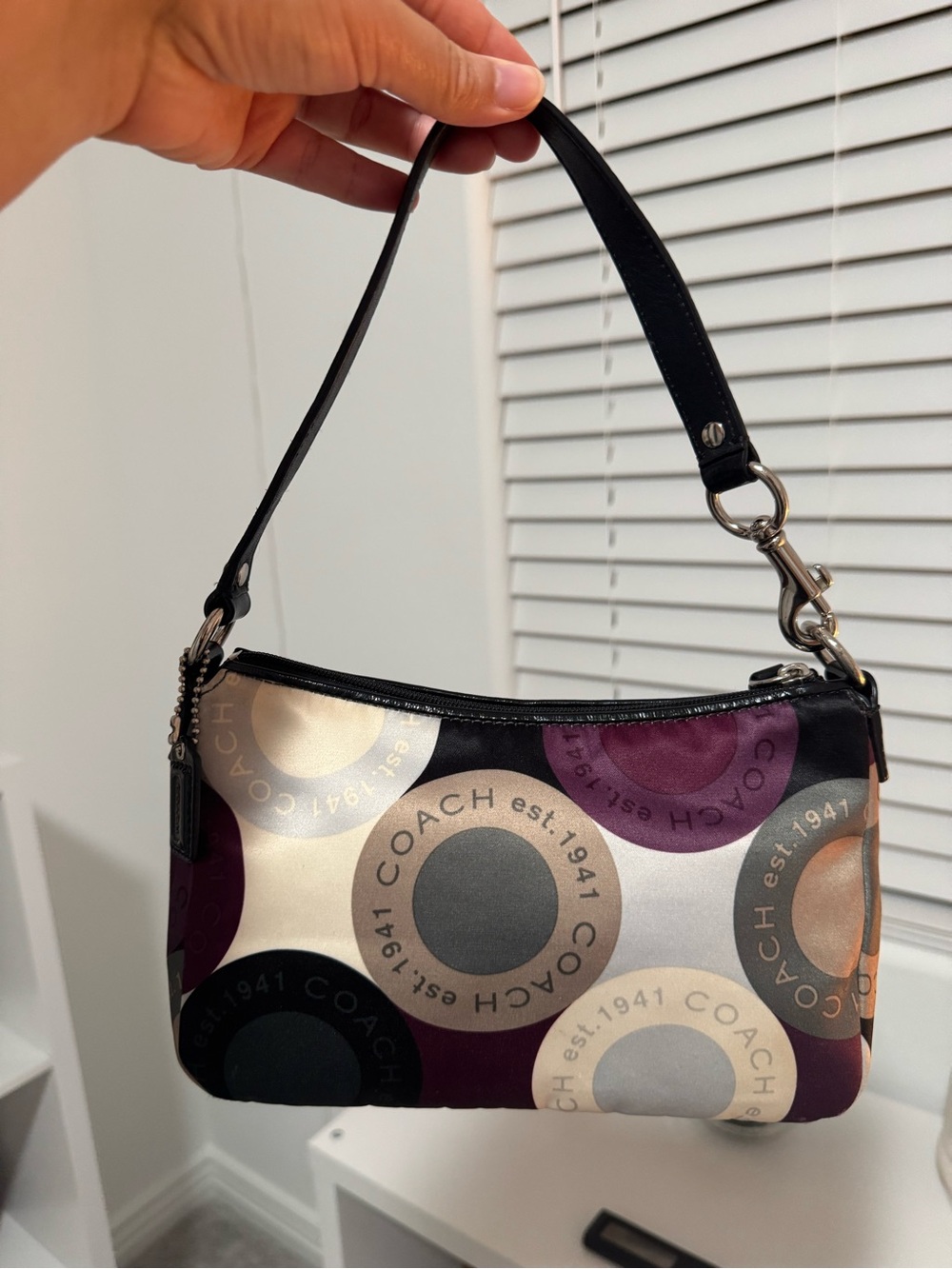 COACH bag -Coach Circle Dot Collection *RARE*-